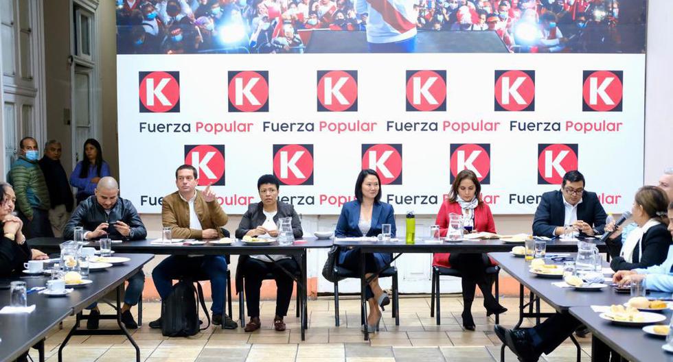 Congress: Fuerza Popular elects spokespersons and presidents of commissions for the period 2022-2023