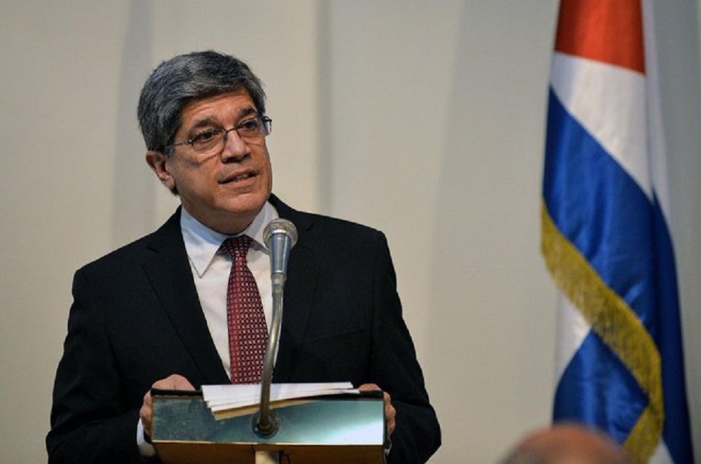 El vicecanciller cubano Carlos Fernández de Cossio.
