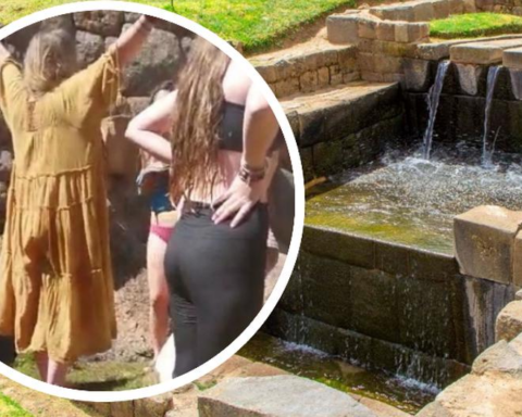 Cusco: tourists bathe naked in the archaeological center and are now wanted by the Police (VIDEO)