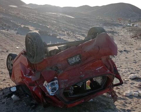 Daughter of non-commissioned officers is injured after a crash in Cerro Verde