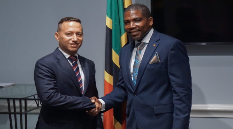 Deputy Minister for the Caribbean meets with Prime Minister of Saint Kitts and Nevis