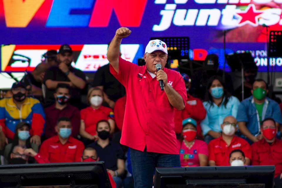 Diosdado Cabello: they are not going to get Maduro "falling to coba" of what is happening