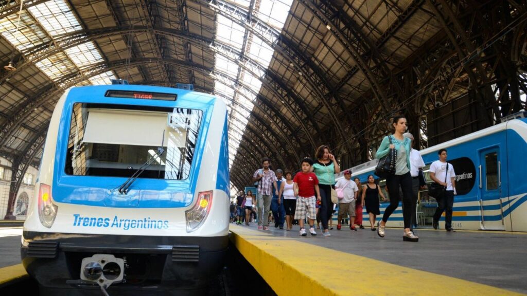 Due to works, the Miter train will not arrive in Retiro during the weekend