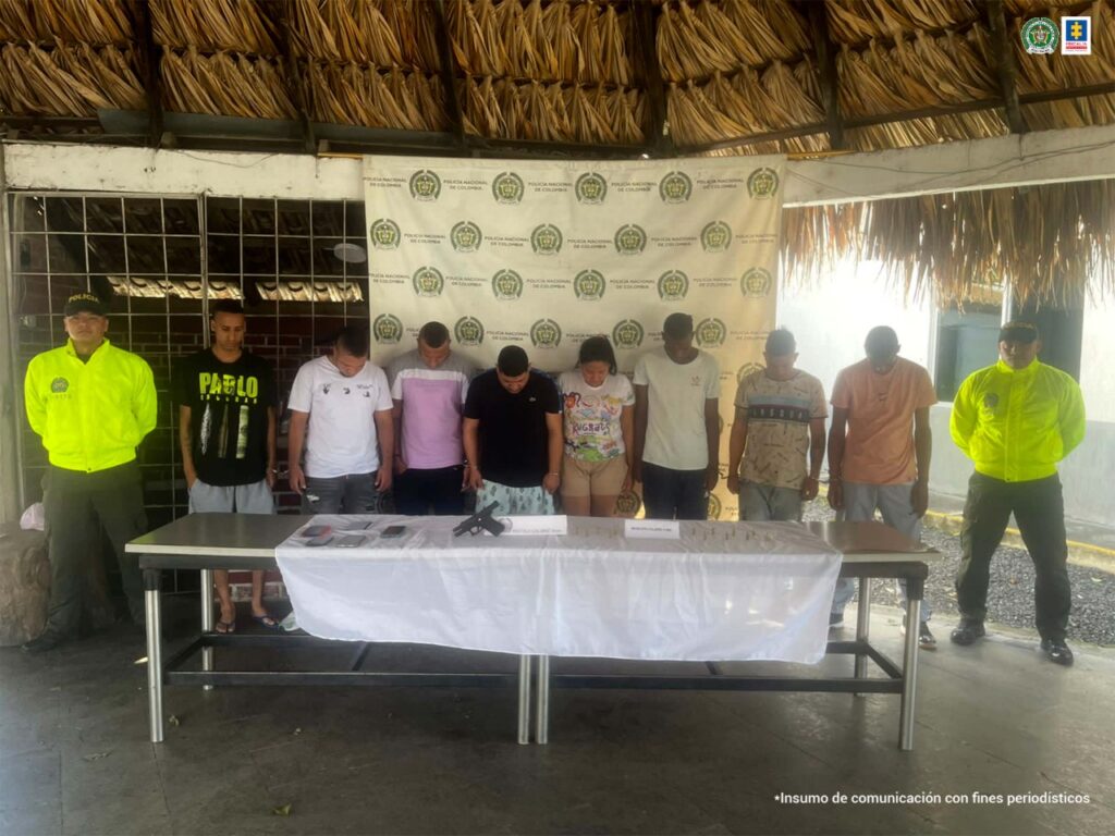 Eight members of the structure dedicated to hired assassins in Candelaria (Valle) are prosecuted