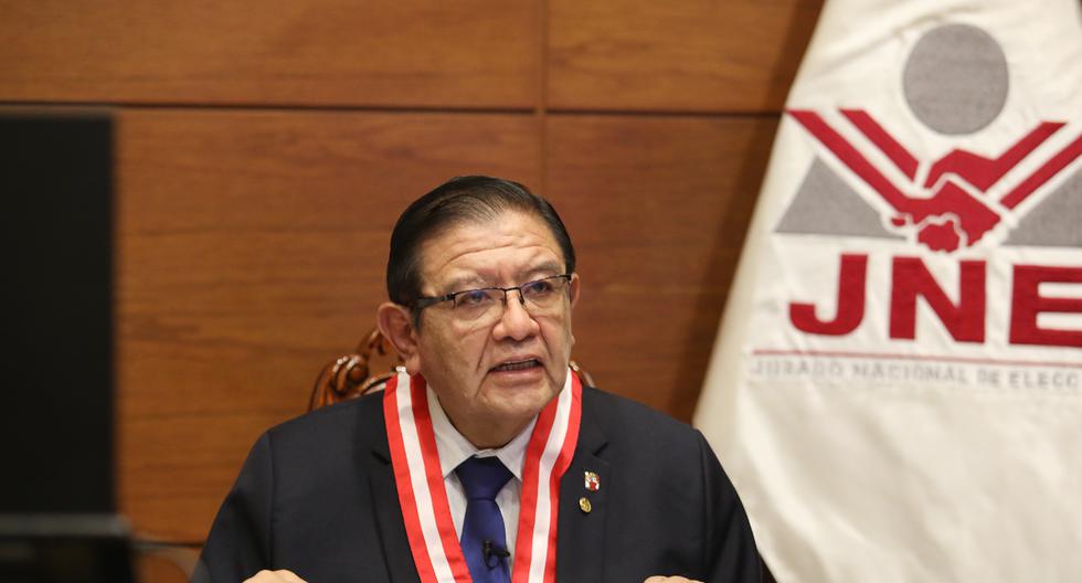 Elections 2022: President of the JNE calls for promoting a culture of peace in the electoral process