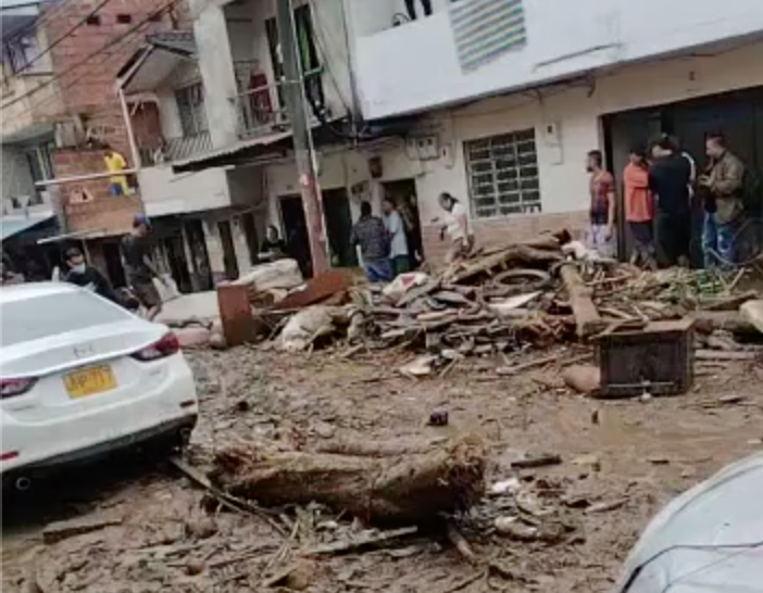 Emergency in Bello, Antioquia: 450 families were affected by the rains