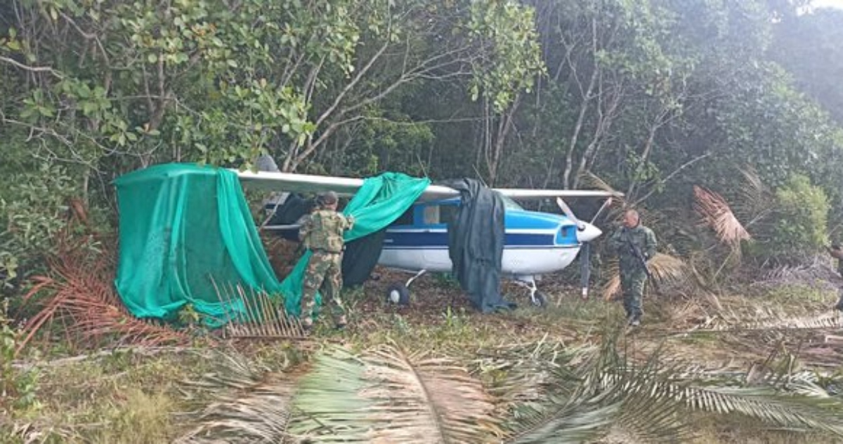 FANB locates airplane and illegal runway Tancol in Amazonas