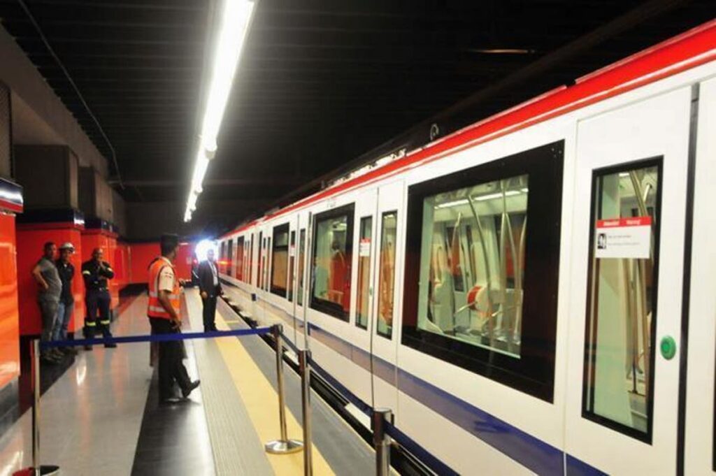 Riña en el Metro deja un usuario con una leve herida