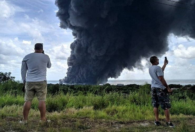 Incendio, Explosión, Turismo, Matanzas