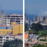 Incendio en el edificio Riomar