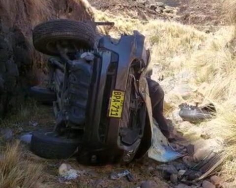 Four traffic accidents on the roads of Huancavelica