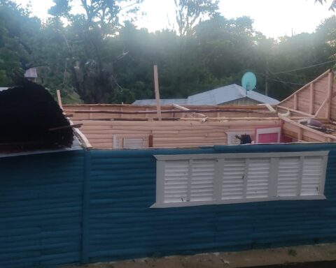 Gale and rains cause damage to several homes in Dajabón