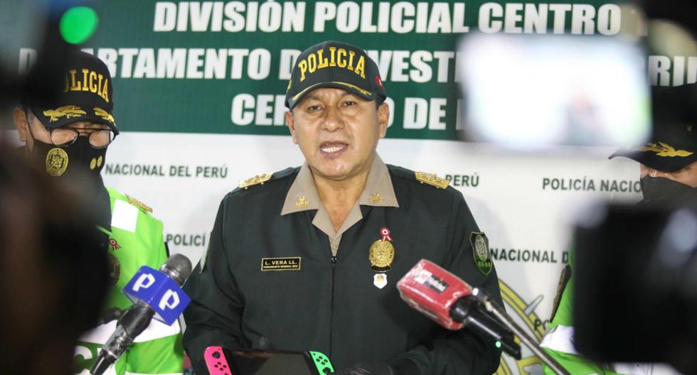 General Luis Vera assures that Castillo and the Minister of the Interior weaken the Police