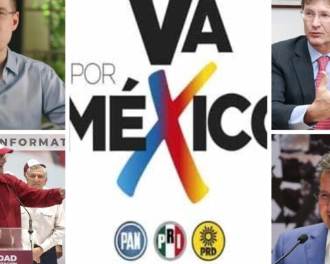 Given the weakness of the candidates, Va por México would "bet" on a break in Morena