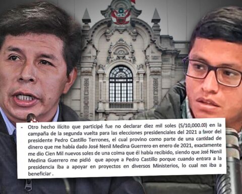 Hugo Espino contributed to the presidential campaign of Pedro Castillo with money from a bribe