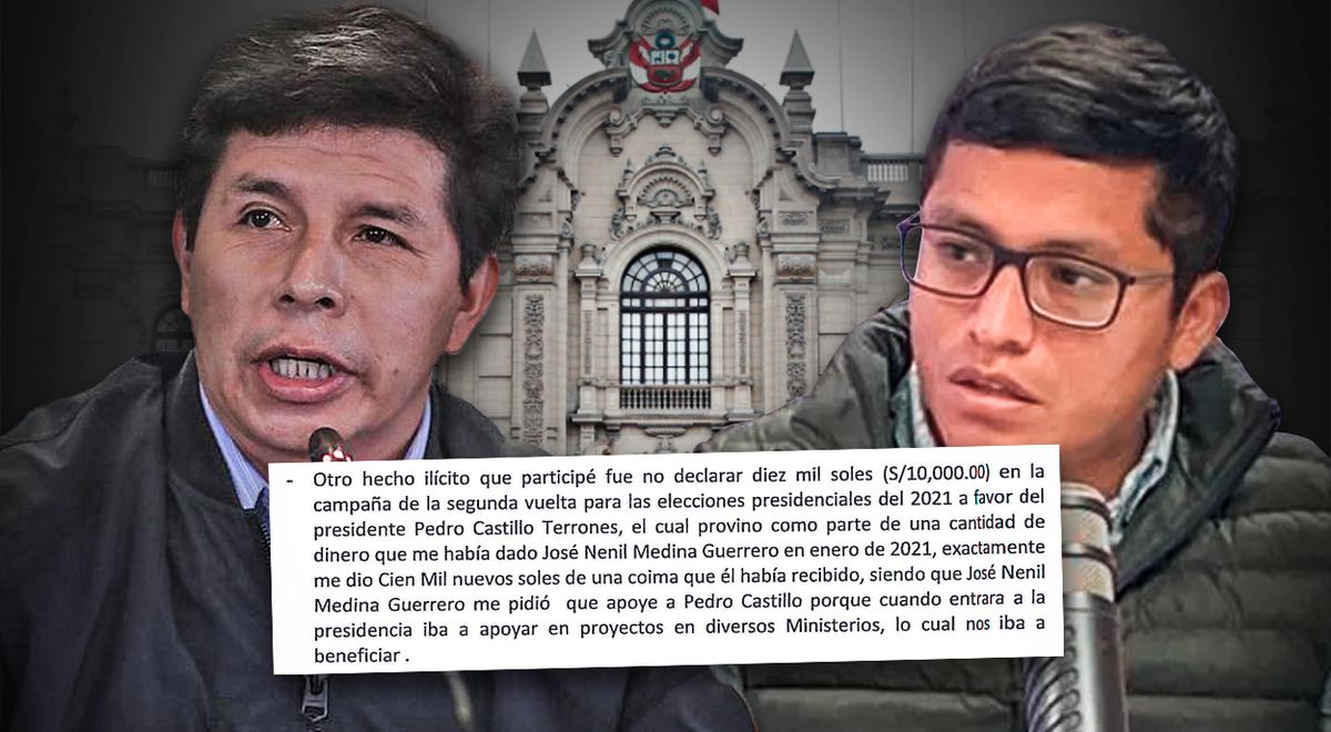 Hugo Espino contributed to the presidential campaign of Pedro Castillo with money from a bribe