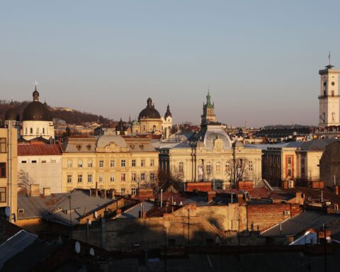 La ciudad de Lviv, Ucrania. Foto: NPR.