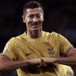 Lewandowski already gives happiness and points to Barcelona