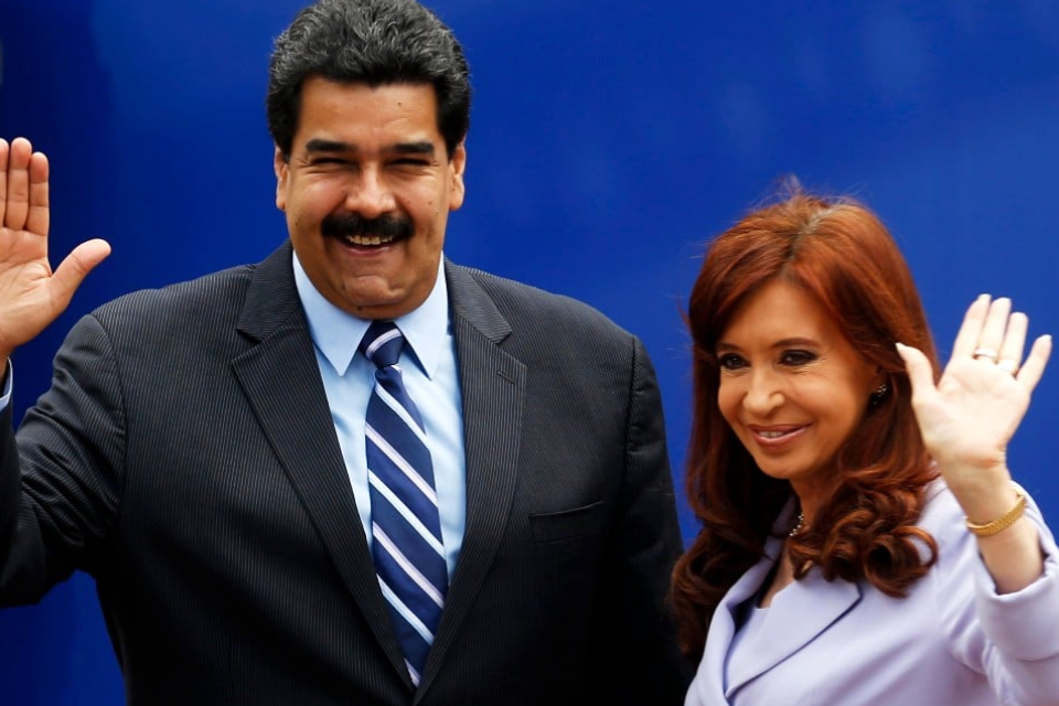 Maduro sympathizes with Cristina Fernández after being accused of alleged corruption