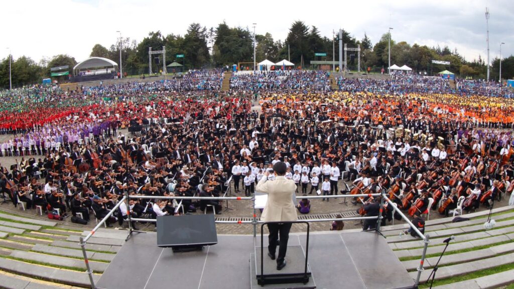 Message was directed towards peace: Bogotá Philharmonic on the 'largest concert in the world'