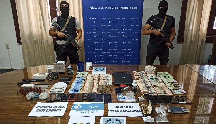 Ministerio del interior incautación drogas droga cocaína