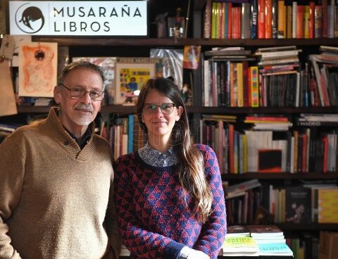 Musaraña, the award-winning bookstore for serving as "cultural producer"