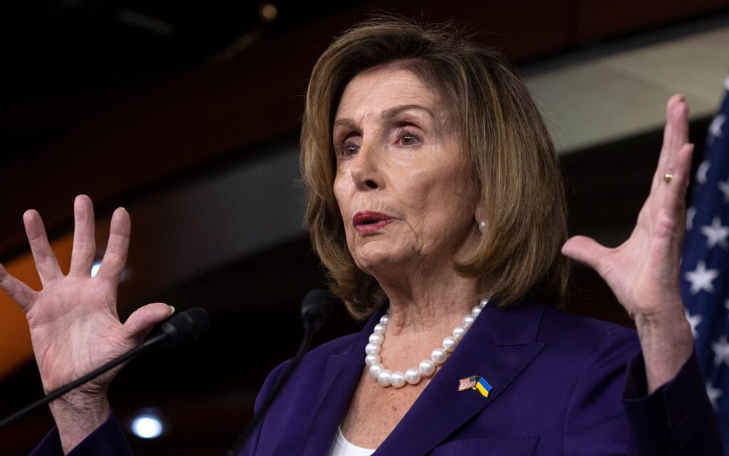 Nancy Pelosi. Foto: The Telegraph.