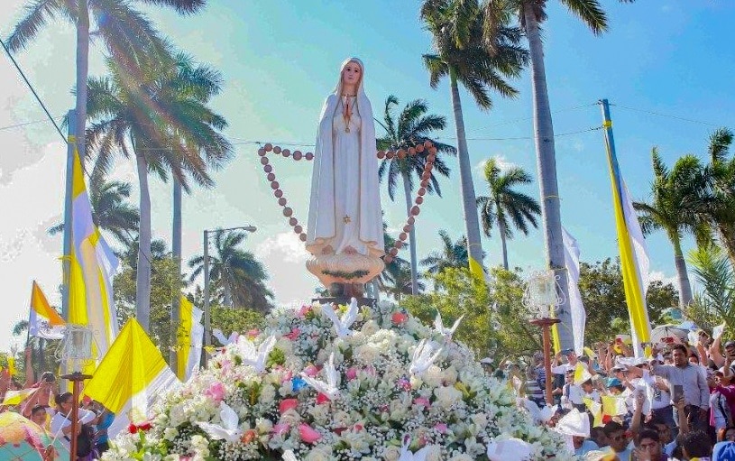 Ortega and Murillo prohibit the procession of the Virgin of Fatima
