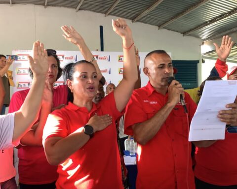 PSUV swore 367 promoters in Andrés Eloy Blanco in Sucre