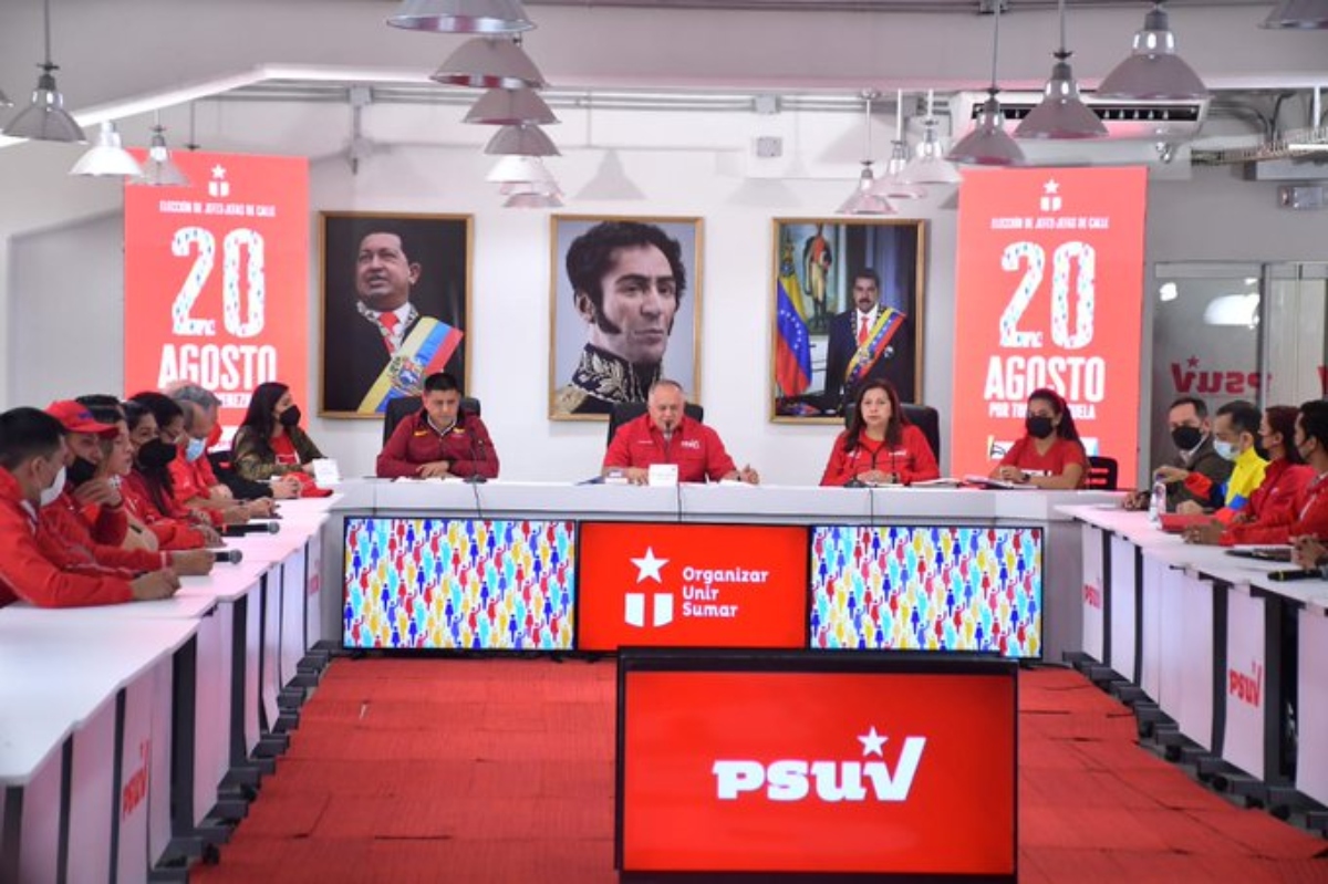 PSUV will elect street, community and UBCH leaders this August 20