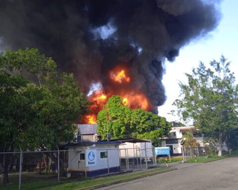 Paint factory in Yare burned down