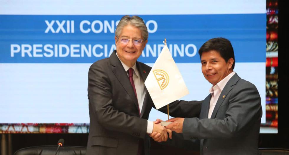 Pedro Castillo receives pro tempore presidency of the Andean Community