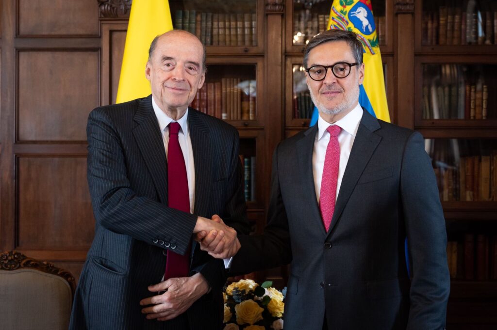 Plasencia delivered credentials as ambassador to Colombia