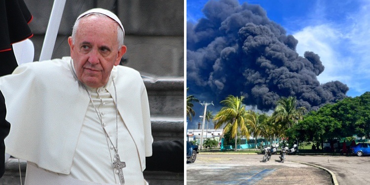 Papa Francisco, Incendio, Matanzas