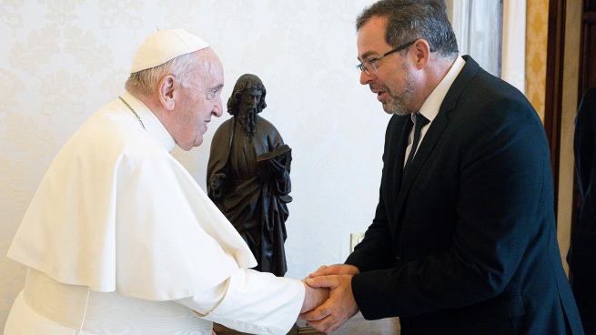 Pope Francis met with the Ukrainian ambassador