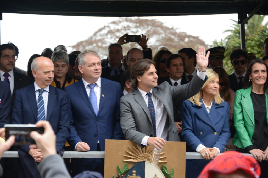 President Lacalle Pou led the central act for the Declaration of Independence