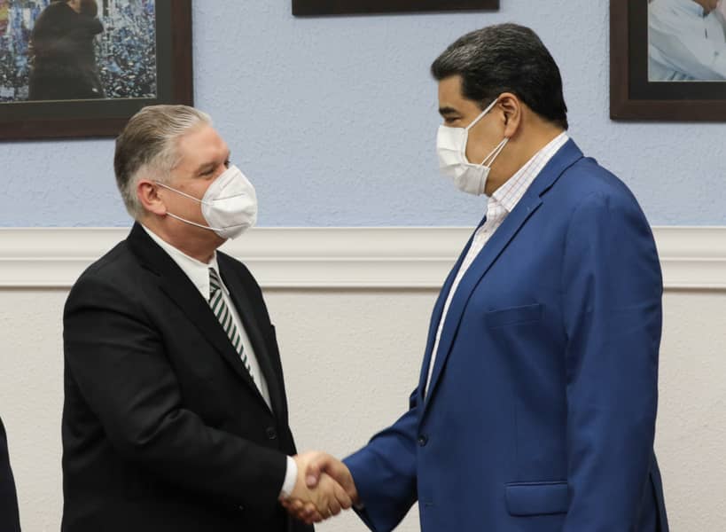 President Maduro held a meeting with the Deputy Prime Minister of Cuba
