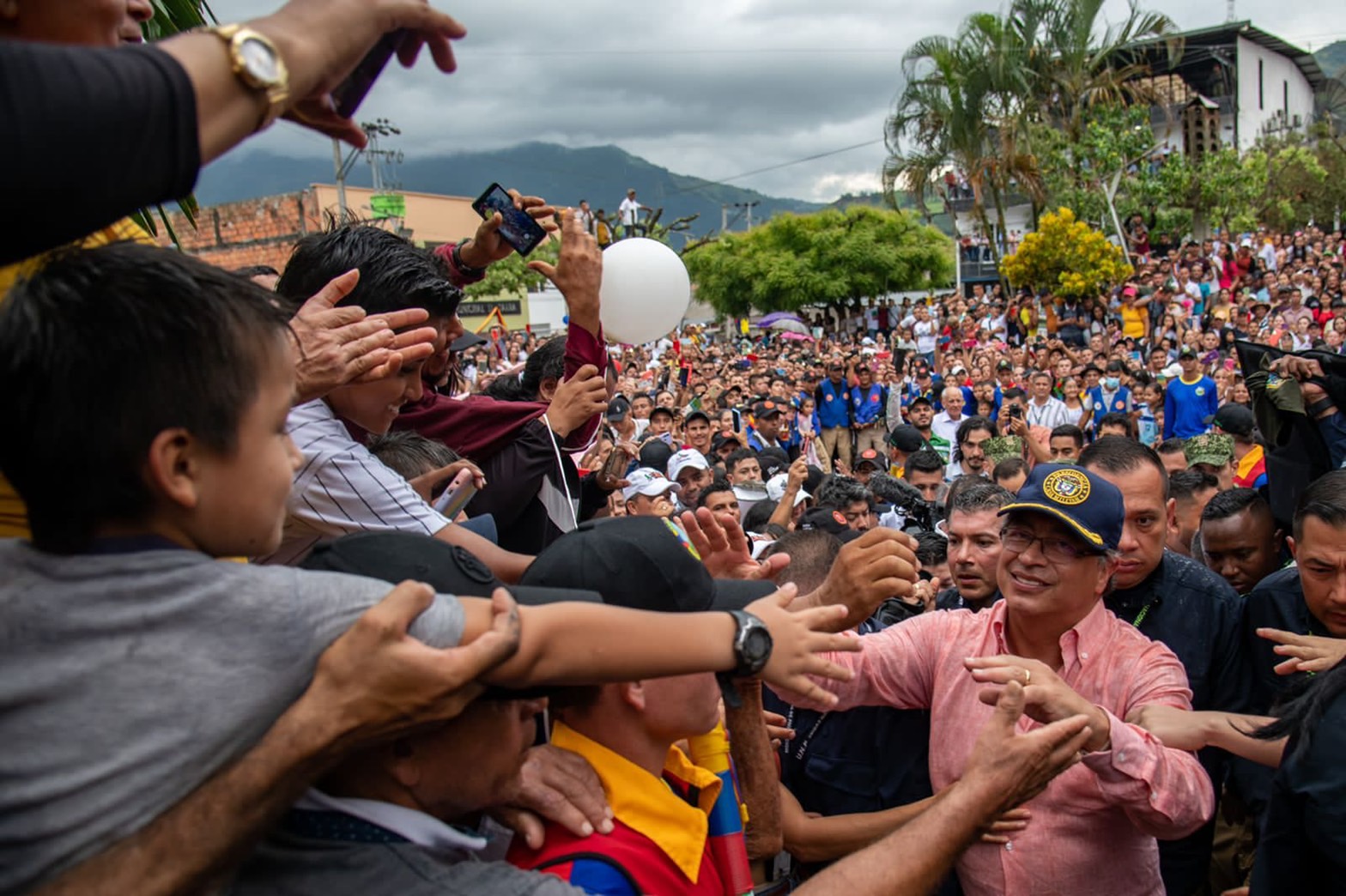 President Petro announces the first Cocaleros Assembly during his visit to El Tarra