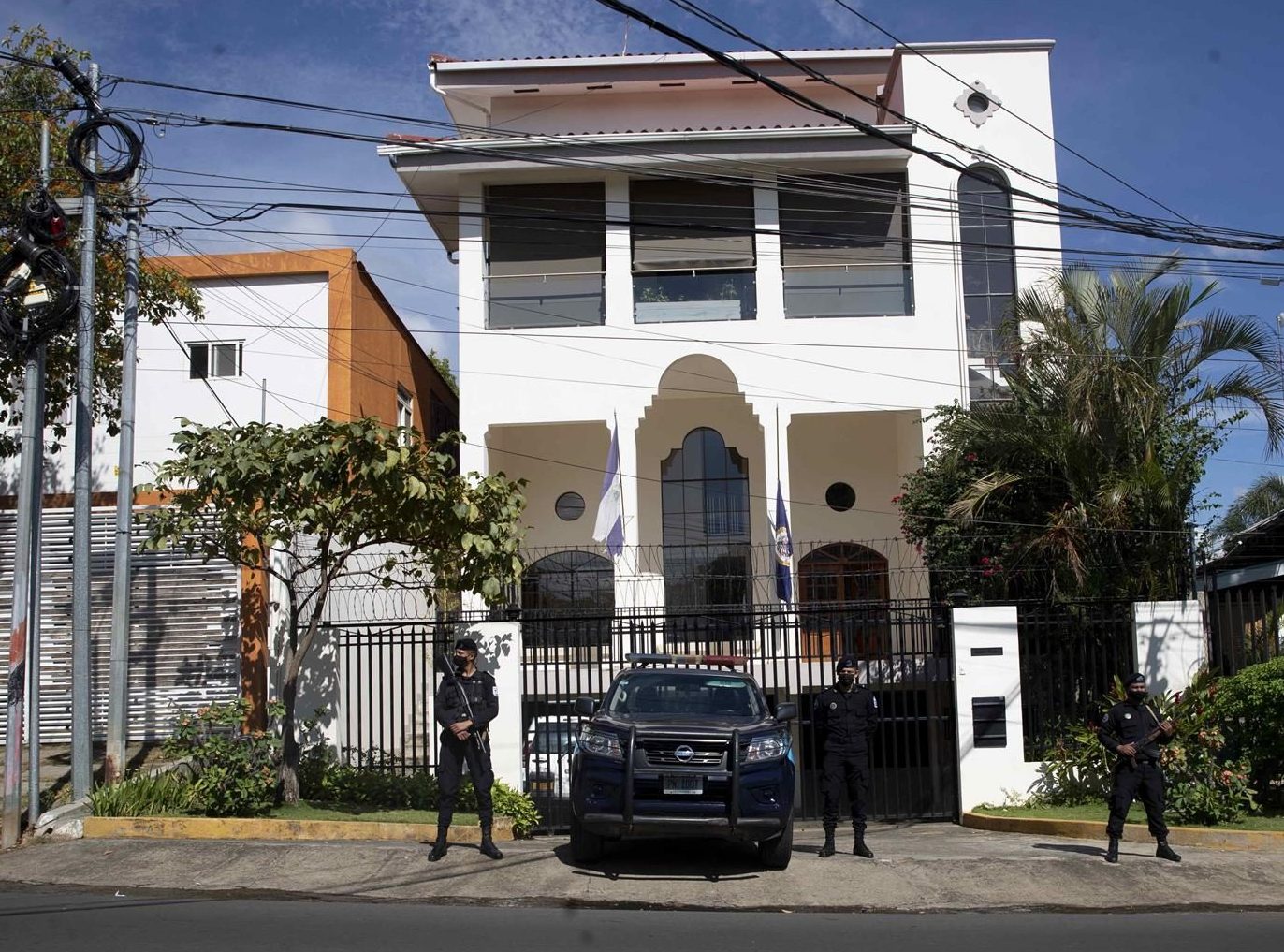 ocupación sede de OEA en Managua Nicaragua