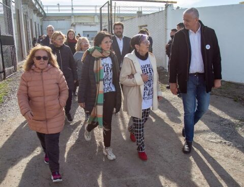 Relatives and former detainees toured the Rawson prison on a day full of memory