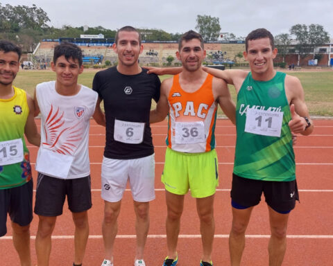 Rody Arrúa and Santiago Ortega finish first and second in the 3000 meters with obstacles