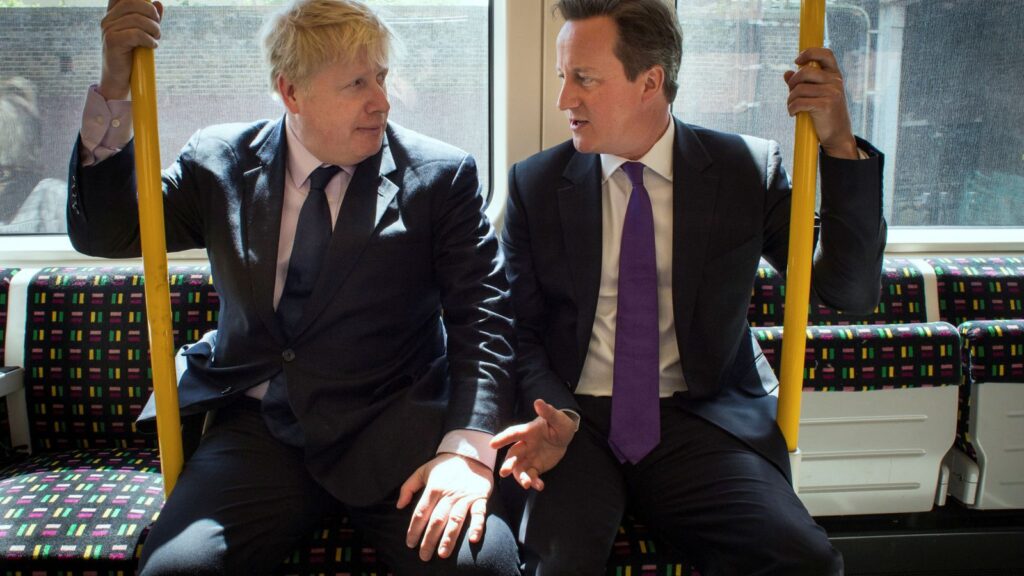 Boris Johnson y David Cameron. Foto: Reuters, vía El Confidencial.