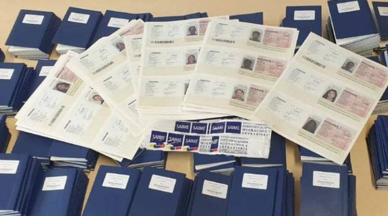 Saime sent more than five thousand travel documents to compatriots