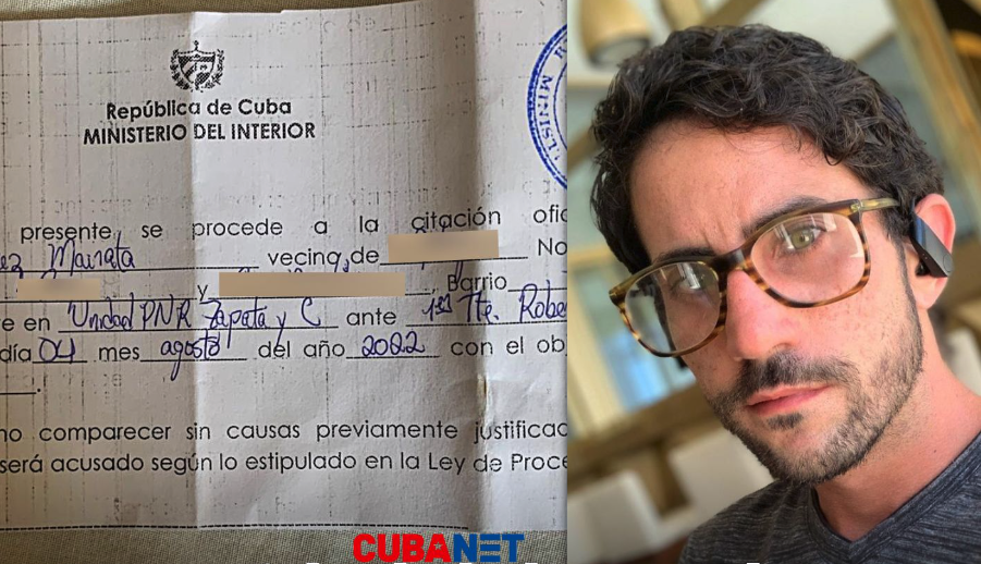 Seguridad del Estado cita para “ser entrevistado” a periodista de CubaNet Nelson Julio Álvarez