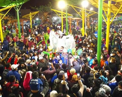 Tacna: mayor of Gregorio Albarracin takes advantage of the inauguration to gain popularity