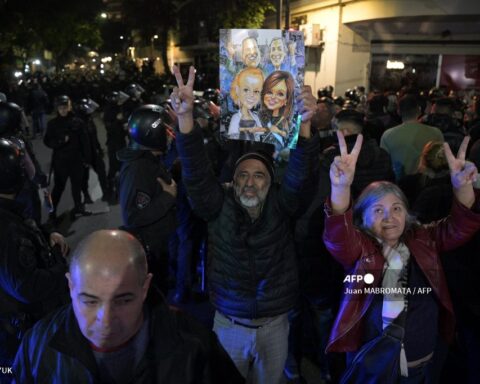 Tension in Argentina: Protests in front of the house of Cristina Fernández de Kirchner