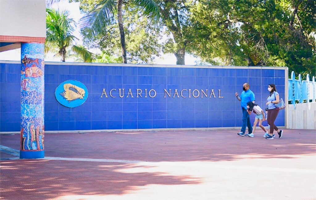 Fachada del Acuario Nacional