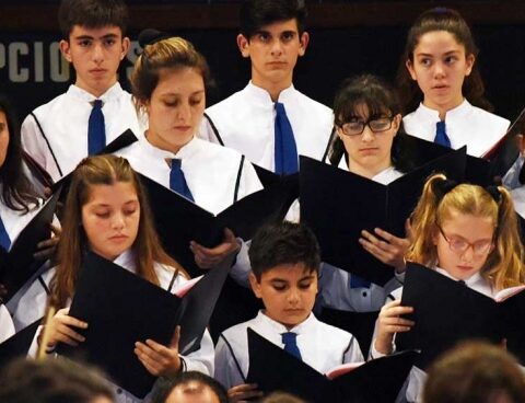 The National Children's Choir begins a series of concerts to celebrate its 55 years of history