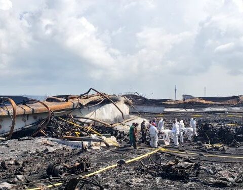 Incendio, Matanzas, Cuba