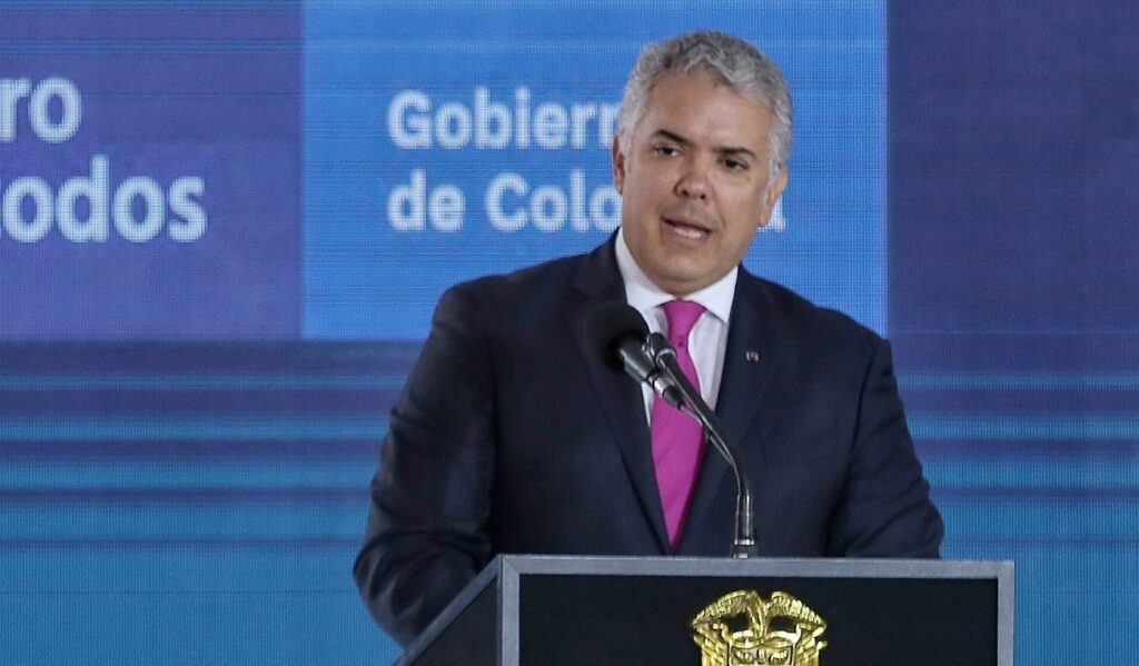 The emotional words with which Iván Duque said goodbye to Colombians